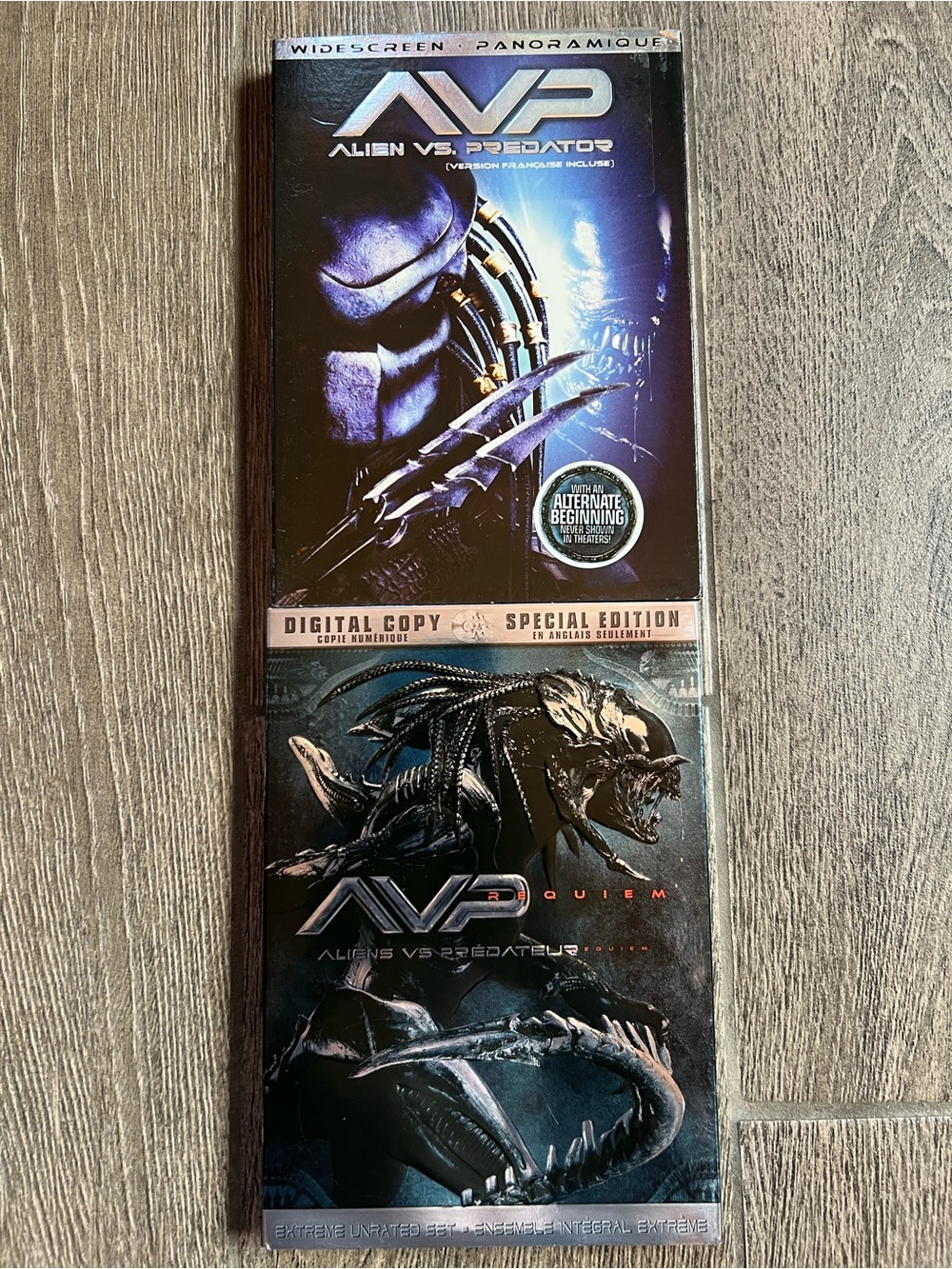 Alien vs Predator AVP & AVPR Requiem DVD Lot 2 Sci-Fi Horror Movies Special Ed